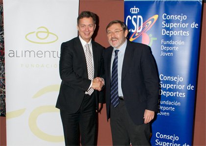 Bernard Meunier y Jaime Lissavetzky 